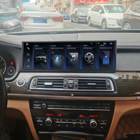 ZWNAV 2560*720p 14.9 " Auto Apple Carplay pour BMW Série 7 F01 F02 F04 2009-2015 LINUX Os Lecteur multimédia automobile GPS Navigation