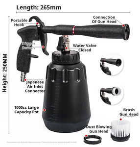 Pistola de Limpieza de Alta Presión Tornado con Plástico y Metal para Limpieza en Seco Interior y Eliminación de Polvo - Product Image 6