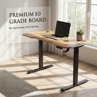 Bureau debout électrique moderne en aluminium AOR, design extensible, table de jeu RGB, éclairage double face, usage commercial, refroidissement facile
