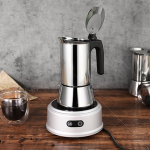 Cafetière <span class=keywords><strong>italienne</strong></span> Tenrey Percolator 2/4/6/10 tasses, cafetière expresso <span class=keywords><strong>italienne</strong></span> en acier inoxydable, cafetière moka - Product Image 3