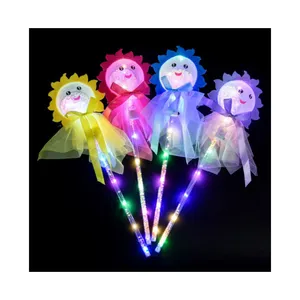 2023 vendita calda LED Music Magic Wand lampeggiante Light Up Magic Ball Projection Night Light Toys Glow Sticks