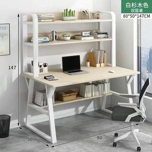 Mesa de oficina de madera maciza moderna de alta calidad, diseño simple para estudio en casa o trabajo, muebles a buen precio - Product Image 3