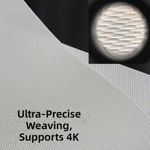 Pantalla de Proyección Acústicamente Transparente Tejida en Tela con Marco Fijo 16:9 para Cine en Casa SHENGMU HK-01 - Product Image 2