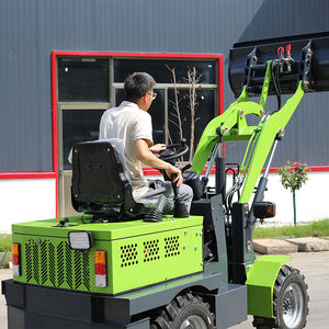 Самый маленький Электрический фронтальный колесный погрузчик, экологически чистый мини-погрузчик - Product Image 5