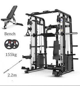 Smith Machine Multifunzione di Livello Commerciale con Squat Rack e Attrezzatura per Allenamento di Forza per Uso Domestico e in Palestra - Product Image 3