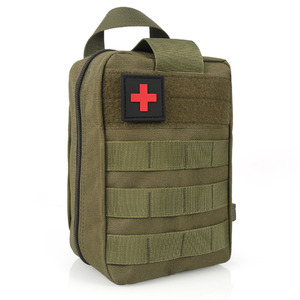 FA03 Camping Hunting Field Cosplay Camouflage <b>Molle</b> First Aid <b>Bag</b> Back Detachable - Product Image 4