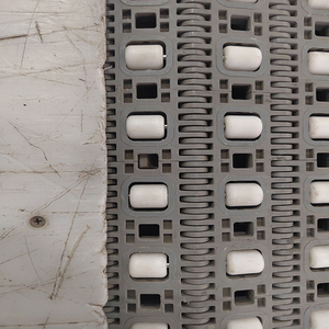 Lojistik sanayi dayanıklı plastik rulo üst kemer ağır taşıma 400 serisi topu örgü kemer 400 plastik konveyör zinciri kemer - Product Image 5