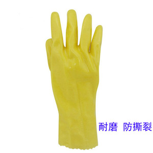 ถุงมือป้องกันสารเคมี Protect The Nation 028 ถุงมือผ้าฝ้ายเคลือบสารกันน้ำมัน ทนกรด ด่าง และน้ำมัน สำหรับงานอุตสาหกรรม - Product Image 1