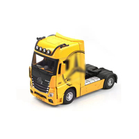 Modèle de camion Mercedes-Benz Actros en métal moulé sous pression à l'échelle 1:24 - Tête de tracteur en alliage de qualité supérieure pour la vente en gros et la présentation au détail