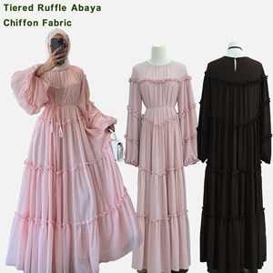 chinese dress ladies Long Sleeve Lace Pleated Dress