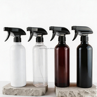 Flacon pulvérisateur de luxe en plastique PET pour désodorisant, 100ml, 120ml, 150ml, 250ml, 300ml, 500ml