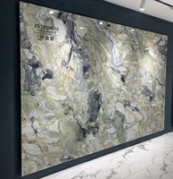 Carreaux de sol en pierre frittée de luxe modernes 1200x2400mm, imperméables et durables pour les sols de salon, de salle à manger, d'extérieur et d'escalier