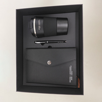 Ensemble cadeau promotionnel en cuir PU personnalisé avec écran intelligent pour anniversaire, usage professionnel et corporatif - Cadeau unisexe