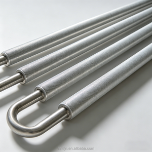 Tubo Aletado en Forma de U para Serpentín de Condensador, Mini Tubo Aletado de Cobre para Unidades de Refrigeración Compactas con Pintura en Aerosol Gratuita - Product Image 1