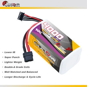 Coddar 4S 4000mAh 14.8V ก้อนแบตเตอรี่ลิเธียมไอออน21700เซลล์10C สำหรับ RC เรือรถยนต์ FPV Drone RC Quadcopter - Product Image 4