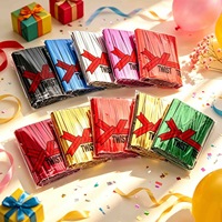 Ataduras de Alambre Metálico Reutilizables Multicolores de Longitud Personalizada, Lazos de PET para Ramos de Flores, Cajas de Regalo para Bodas y Fiestas
