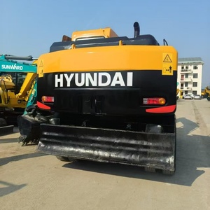 Excavatrice sur pneus Hyundai 150W-9 d'occasion de haute qualité, bonnes performances, prix bas, Hyundai 210W-9 150W-9 d'occasion à vendre en stock - Product Image 3