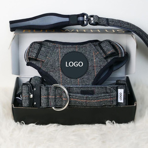 2023カスタムドッグハーネス新しいデザインツイードコンバットハーネストレーニング犬用耐久性のあるナイロン製爬虫類 - Product Image 2