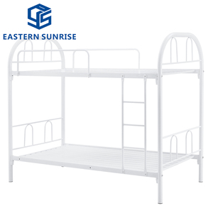 <span class=keywords><strong>Letto</strong></span> a <span class=keywords><strong>Castello</strong></span> in Metallo Nero con Ringhiera di Sicurezza e Scala Laterale per Uso in Dormitorio - Product Image 5