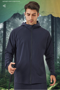 Chaquetas Deportivas con Cremallera para Hombre, Reflectantes, Ligeras, para Correr al Aire Libre - Product Image 4