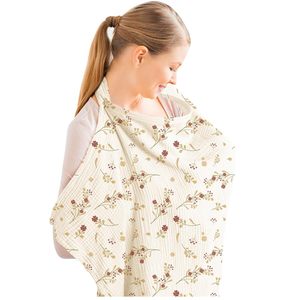 Oferta Especial: Cubre Lactancia de Muselina con Cuello Arqueado, <span class=keywords><strong>Delantal</strong></span> de Lactancia con Diseño Anti-Exposición para la Privacidad de Mamá y Bebé - Product Image 1