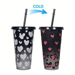 Vaso Mágico 20245Pp que Cambia de Color con la Temperatura, Vaso Reutilizable de Plástico para Bebidas, Idea de Regalo para Halloween - Product Image 3