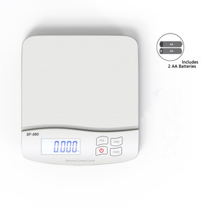 SF-560 Kỹ Thuật Số Bưu Chính Thư Quy Mô 1G Độ Chính Xác 30Kg Trọng Lượng Công Suất Abs Quy Mô Nhà Bếp <span class=keywords><strong>LCD</strong></span> OEM Tùy Chỉnh Cho Các Doanh Nghiệp Nhỏ - Product Image 2