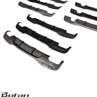 Diffuseur arrière de pare-chocs de voiture de Style M-Performance Diffuseur arrière d'aspect carbone Bilatéral single out pour BMW E90 M-Tech