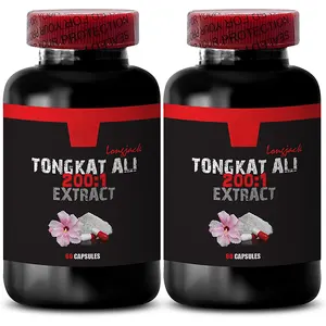 Private Label Supports Stamina & Energy Organic Eurycoma Longifolia Tongkat Ali Root Extract Capsules