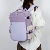 Tas Ransel Laptop Anti Maling Terlaris 2026, Bahan Polyester Tahan Air, Dilengkapi USB, Cocok untuk Olahraga Luar Ruangan, Penutup Ritsleting, Portabel