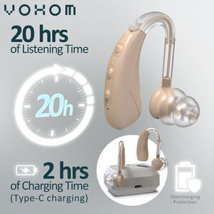 Audifonos เครื่องช่วยฟังแบบชาร์จไฟได้เครื่องขยายเสียงอุปกรณ์สำหรับหู RIC BTE คล้ายกับเครื่องช่วยฟังสำหรับ sortos - Product Image 5