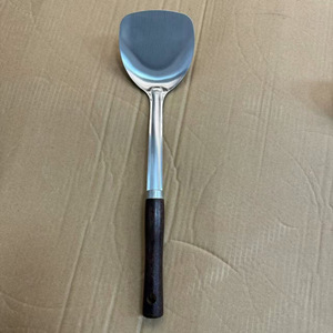 Stainless Steel Ladle With Black Handle For Soup And Stock Pots 304 Grade Long Handle Kitchen Utensil - Product Image 2