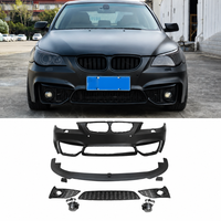 Kit carrosserie complet style M4 pour BMW Série 5 E60 2003-2010 – Pare-chocs avant et arrière, jupes latérales, calandre, feux antibrouillard – Ensemble de mise à niveau extérieur
