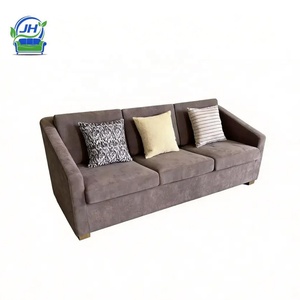 Sofá <span class=keywords><strong>Reclinable</strong></span> Tapizado de <span class=keywords><strong>3</strong></span> <span class=keywords><strong>Plazas</strong></span>, Sofá Moderno de Tela con Cojines Decorativos, Apto para Apartamentos, Relleno de Esponja - Product Image 2