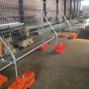 Australia mobile temporaneo Guardrail PVC ferro acciaio maglia barriera 3D Singapore Wharf lato porta giardino zincato di sicurezza in plastica - Product Image 4