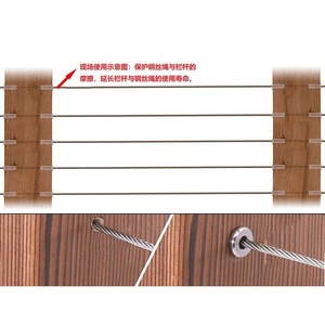 ปลอกหุ้มสายเคเบิลสแตนเลส 1/8 3/16 วัสดุ T316 ปลอกป้องกันสำหรับอุปกรณ์เสริมราวลวดสลิง - Product Image 2