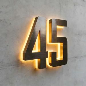 Letreros de Acrílico 3D Personalizados para Exteriores, Letreros con Retroiluminación LED, Decoración Publicitaria, Letras con Logotipo LED Retroiluminadas - Product Image 3