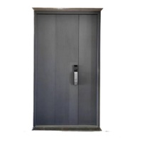 Puerta de Entrada Ignífuga de Aluminio Fundido Personalizada para Uso Residencial y Comercial en Talleres, Apartamentos, Villas y Edificios