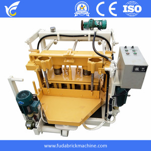 Khối Máy bê tông tường khối di động 6inch hourdi Khối Máy làm gạch rắn máy - Product Image 4