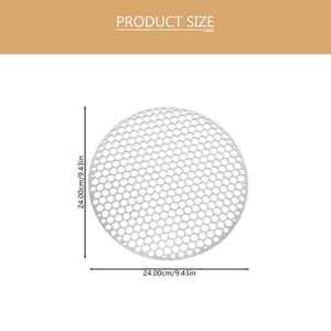 Thép không gỉ đục lỗ tròn BBQ nướng lưới hộ gia đình nướng <span class=keywords><strong>Net</strong></span> Nướng Giá cho lò nướng, than, Lò Nướng Điện, Lò Nướng - Product Image 4