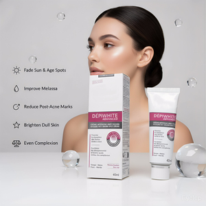 Crème éclaircissante pour le visage, vitamine B5, acide kojique, AHA, pour corriger les taches brunes, anti-rides, unifier le teint, professionnelle - Product Image 6