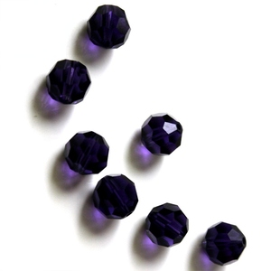 Perles en <span class=keywords><strong>verre</strong></span> cristal taillées en forme de ballon de football 2026 pour la confection de colliers, boucles d'oreilles, bracelets, bijoux et décorations de rideaux de porte - Product Image 4