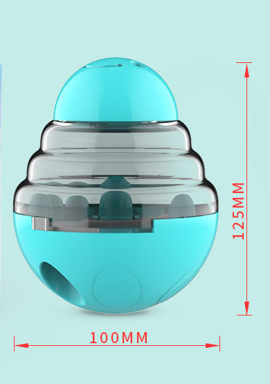 2022 pet supplies wholesale US Amazon hot new hot sale swing slow food leaking ball puppy dog toy pet feeder toy