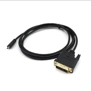 Micro HDMIN To DVI 24+1 Video <b>Cable</b> Male Female 1080P <b>Computer</b> Adapter <b>For</b> Lenovo Yoga2 Camera Connection - Product Image 1