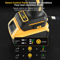 20V couple élevé 500N.m jaune Rechargeable sans brosse sans fil au Lithium électrique pour Dewalts voiture pneus réparation clé à chocs outils