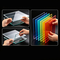 Plaques acryliques colorées en PMMA, découpe au laser, gravure, fraisage, polissage au diamant | Verre organique haute transparence