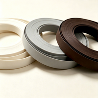 Bordure en PVC MINGBANG 0,4-3 mm, grain de bois, pour bordure de panneaux, joint de porte d'armoire, étanche, flexible, accessoires de meubles