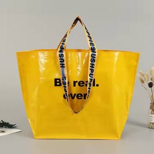 Recycle <b>Transparent</b> Polypropylene Outdoor Travel PP Woven <b>Bag</b> Laminated Shopping Woven <b>Bag</b> Storage <b>Bag</b> with Zipper - Product Image 4