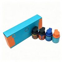 Parfum oriental de haute qualité du Moyen-Orient, Arabie Saoudite, Dubaï, longue durée, 4 pièces, coffret cadeau de parfum en forme de tasse de voyage pour femmes et hommes