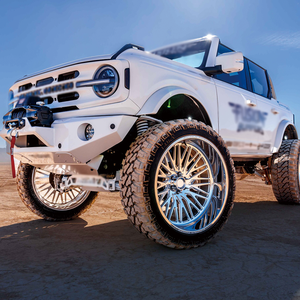 Llantas de aluminio forjado de plato profundo para camionetas 26x12J 6x139.7 8x180, multirradio brillante, para GMC Pickup, ruedas American Force, llantas para coche - Product Image 6